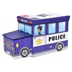 TZB Dětský skládací úložný box Bus modrý