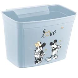KEEEPER Odpadkový koš na přebalovací kout závěsný "Mickey" - Kouřově modrá