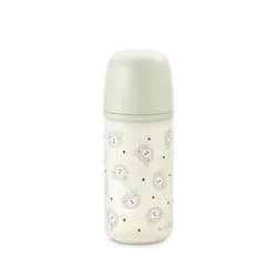 Suavinex Láhev sklo WILD & FREE 240 ml fyziologická SX PRO +0 SF - krémová