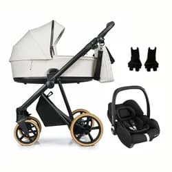 Roan Ivi + Maxi-Cosi Cabriofix i-Size vč. adaptérů - VINTAGE Marzipan