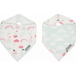 Bebe Jou slintáček Bandana 2ks - Blush Baby