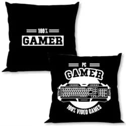 Povlak na polštář Homa Black Gamer 40x40cm