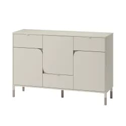 Casarredo Komoda 3-dvéřová se zásuvkami SPOLETO kašmír/dub lanýž
