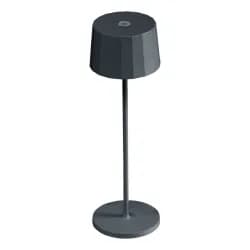 KETTLER Venkovní lampička KETTLER RIBBED - šedá