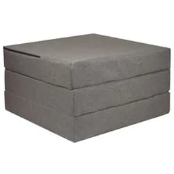 Fimex Skládací matrace pro hosty Sawana 65x195x10 cm světle šedá
