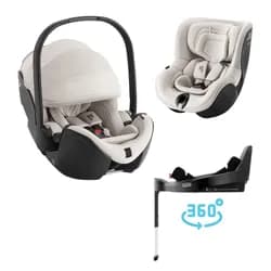 BRITAX RÖMER Autosedačka set Baby-Safe Pro + Vario Base 5Z + autosedačka Dualfix 5z Lux - Soft Taupe