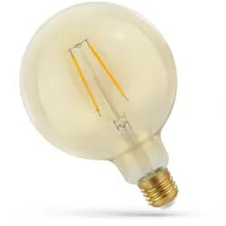 Spectrum LED LED žárovka GLOB 4,9W E27 COG RETROSHINE teplá bílá