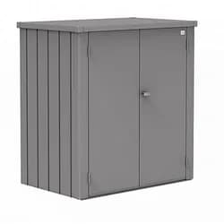 Biohort Skříňka na terasu BIOHORT Romeo L 132 x 87 x 140 cm (šedý křemen metalíza)
