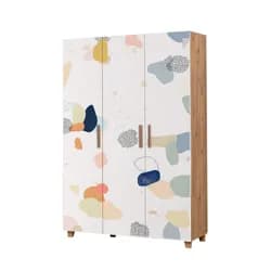 Kalune Design Šatní skříň Leva 120 cm borovice Atlantic/vícebarevná