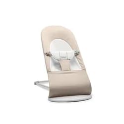 Babybjörn Lehátko Balance SOFT Woven Beige / Grey Jersey