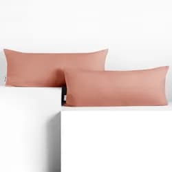 DecoKing Povlaky na polštáře Amber broskvové, velikost 40x120*2