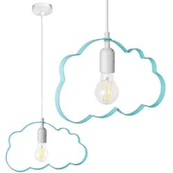 Stropní svítidlo TooLight Cloudie modrá