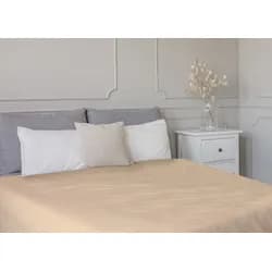 TipTrade Prostěradlo Jersey MAKO 220x200 cm - Béžové