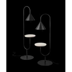 MINIFORMS - Stojací lampa s poličkou - OZZ