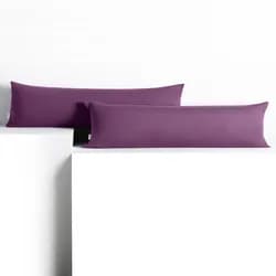 Povlaky na polštáře DecoKing Amber II švestkové, velikost 40x200*2