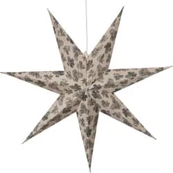 Papírová hvězda průměr 60 cm Star Trading Cotton - zelená