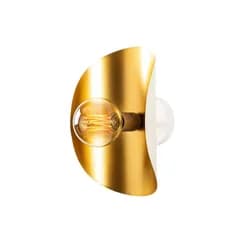 Opviq Nástěnná lampa Sivani VI bílá/zlatá