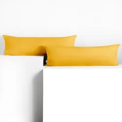 Povlaky na polštáře DecoKing Amber oranžové, velikost 40x145*2