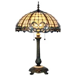 Stolní lampa Tiffany - 27*20*36 cm 1x E27  Clayre & Eef