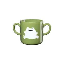 Porcelánový hrnek s uchem 250 ml žába KIDS ASA Selection - zelený