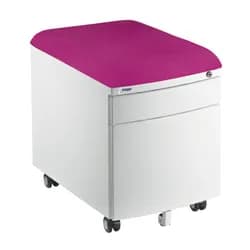 Pojízdný kontejner Mayer 32W8 30 208 — bílý, růžový aquaclean Mayer