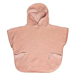 Bebe-Jou Dětské pončo Pure Cotton Pink