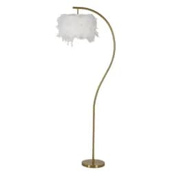 Mauro Ferretti Stojací lampa Semi Arc 170 cm bílá/zlatá