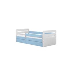 Kocot kids Dětská postel Tomi modrá, varianta 80x180, se šuplíky, s matrací