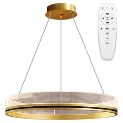 TooLight Závěsná lampa La Belle XXVII zlatá