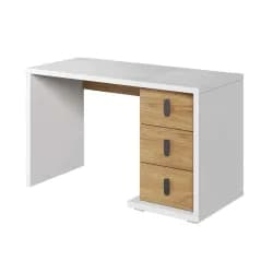 Casarredo Pracovní stůl SOMAS 06 3S bílá/ořech natural