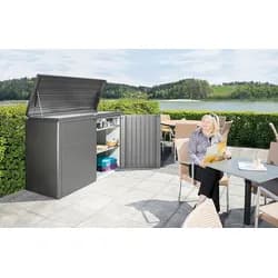 Biohort Úložný box BIOHORT Highboard 160 160,5 × 70,5 cm (tmavě šedá metalíza)