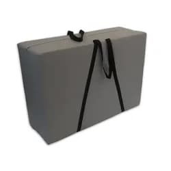 e-matrace.com Obal skládacích matrací 110x65x32 cm (pro matraci do auta 110/135x195x8 cm) šedý