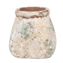 Šedá antik dekorace dýně Pumpkin Carbassa - Ø 31*27 cm  Clayre & Eef
