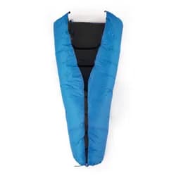 Outdoor KWAK Ultralehký spacák KWAK TopQuilt Anura Výška postavy do: 170 cm, Vnější barva: Modrá, Vnitřní barva: Černá