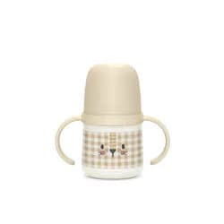 Suavinex První láhev s oušky DEN&NOC 150ml - krémový lev