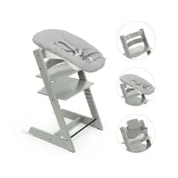 STOKKE® Tripp Trapp® + novorozenecká sada + Baby set zvýhodněná sada - Glacier Green