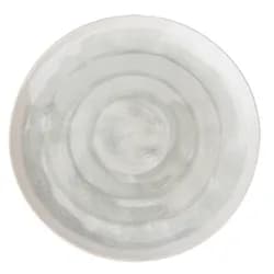 Zelený porcelánový šálek s podšálkem s květy - Ø 15*8 / 250 ml Clayre & Eef