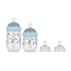 Little Dutch Kojenecké láhve 165 ml + 240 ml + 2 savičky Forest Friends
