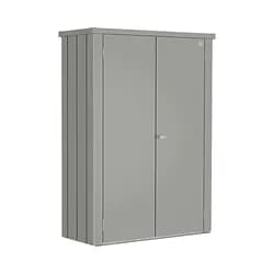 Biohort Skříňka na terasu BIOHORT Romeo M high 132 x 57 x 181 cm (šedý křemen metalíza)