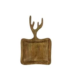 Skleněný svícen na čajovou svíčku Ruffe - Ø 11*12 cm Clayre & Eef
