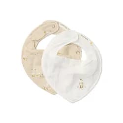 Little Dutch Bryndáček bandana 2 ks Husa Newborn Naturals