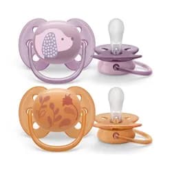 Philips AVENT Šidítko Ultrasoft Premium Zvířátko 6-18m 2ks - dívka