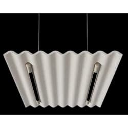 DeVorm - Závěsná akustická lampa MUTE FLOW FLOATING
