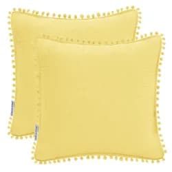 Povlaky na polštáře AmeliaHome Meadore medové, velikost 45x45*2