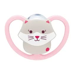 NUK Perfect Match Dudlík AIR CAT 6-18m 1ks