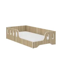 WD Dětská postel MONTESSORI COCO 160 x 80 cm, Sonoma Orientace: Levé provedení
