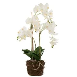 Růžový skleněný svícen na noze na čajovou svíčku - Ø 6*8 cm Clayre & Eef