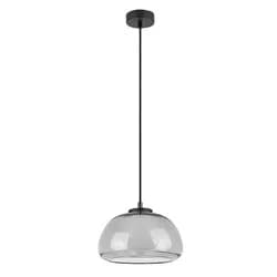 Rabalux 72275 moderní závěsný lustr Elowen, kouřová, G9, 1x max. 5W