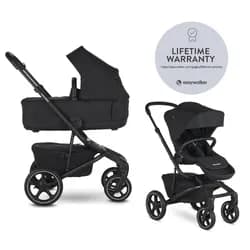 Easywalker SET Jimmey 2v1 LITE RWS - Pepper Black