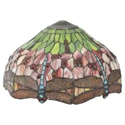 Stínidlo Tiffany Dragonfly - Ø 42*24 cm Clayre & Eef